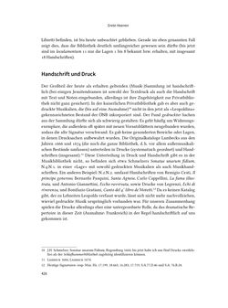 Bild der Seite - 426 - in Musiktheater im höfischen Raum des frühneuzeitlichen Europa - Hof – Oper – Architektur