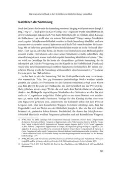 Bild der Seite - 427 - in Musiktheater im höfischen Raum des frühneuzeitlichen Europa - Hof – Oper – Architektur