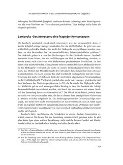 Image of the Page - 429 - in Musiktheater im höfischen Raum des frühneuzeitlichen Europa - Hof – Oper – Architektur