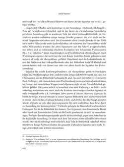 Image of the Page - 432 - in Musiktheater im höfischen Raum des frühneuzeitlichen Europa - Hof – Oper – Architektur