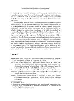 Bild der Seite - 457 - in Musiktheater im höfischen Raum des frühneuzeitlichen Europa - Hof – Oper – Architektur