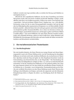 Image of the Page - 464 - in Musiktheater im höfischen Raum des frühneuzeitlichen Europa - Hof – Oper – Architektur