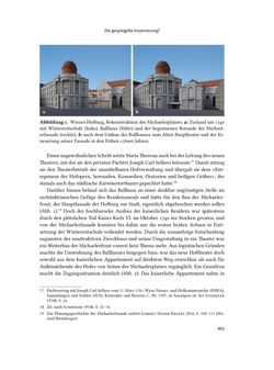 Bild der Seite - 465 - in Musiktheater im höfischen Raum des frühneuzeitlichen Europa - Hof – Oper – Architektur