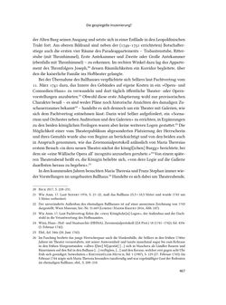 Bild der Seite - 467 - in Musiktheater im höfischen Raum des frühneuzeitlichen Europa - Hof – Oper – Architektur