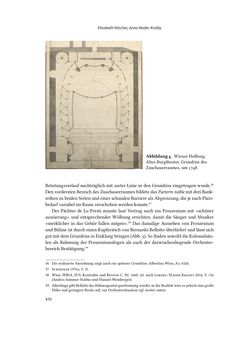 Bild der Seite - 470 - in Musiktheater im höfischen Raum des frühneuzeitlichen Europa - Hof – Oper – Architektur