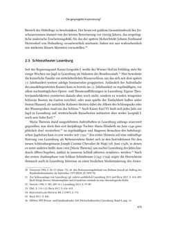 Image of the Page - 475 - in Musiktheater im höfischen Raum des frühneuzeitlichen Europa - Hof – Oper – Architektur