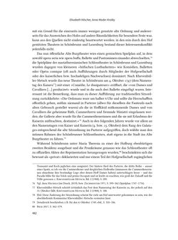 Bild der Seite - 482 - in Musiktheater im höfischen Raum des frühneuzeitlichen Europa - Hof – Oper – Architektur