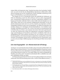 Image of the Page - 512 - in Musiktheater im höfischen Raum des frühneuzeitlichen Europa - Hof – Oper – Architektur