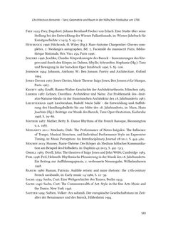 Bild der Seite - 583 - in Musiktheater im höfischen Raum des frühneuzeitlichen Europa - Hof – Oper – Architektur