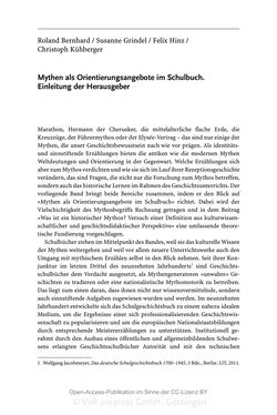 Image of the Page - 7 - in Mythen in deutschsprachigen Geschichtsschulbüchern - Von Marathon bis zum Élyseée-Vertrag