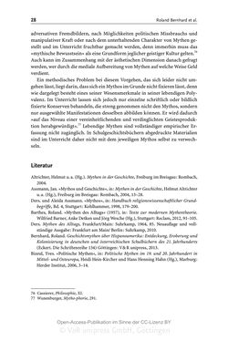 Image of the Page - 28 - in Mythen in deutschsprachigen Geschichtsschulbüchern - Von Marathon bis zum Élyseée-Vertrag