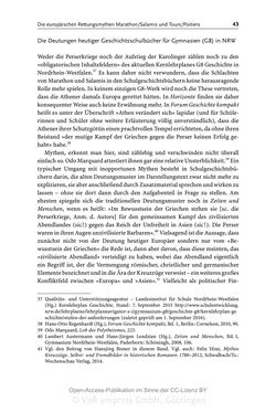 Image of the Page - 43 - in Mythen in deutschsprachigen Geschichtsschulbüchern - Von Marathon bis zum Élyseée-Vertrag