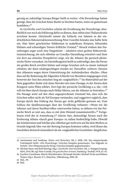 Image of the Page - 44 - in Mythen in deutschsprachigen Geschichtsschulbüchern - Von Marathon bis zum Élyseée-Vertrag