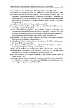 Bild der Seite - 57 - in Mythen in deutschsprachigen Geschichtsschulbüchern - Von Marathon bis zum Élyseée-Vertrag