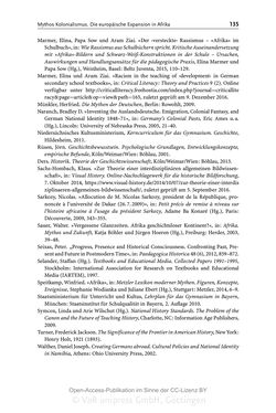 Bild der Seite - 135 - in Mythen in deutschsprachigen Geschichtsschulbüchern - Von Marathon bis zum Élyseée-Vertrag