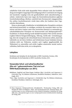 Bild der Seite - 154 - in Mythen in deutschsprachigen Geschichtsschulbüchern - Von Marathon bis zum Élyseée-Vertrag