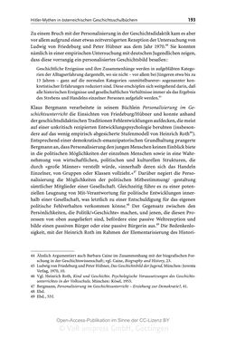 Bild der Seite - 193 - in Mythen in deutschsprachigen Geschichtsschulbüchern - Von Marathon bis zum Élyseée-Vertrag