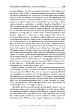 Bild der Seite - 209 - in Mythen in deutschsprachigen Geschichtsschulbüchern - Von Marathon bis zum Élyseée-Vertrag