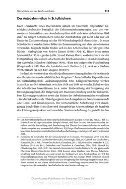 Image of the Page - 233 - in Mythen in deutschsprachigen Geschichtsschulbüchern - Von Marathon bis zum Élyseée-Vertrag