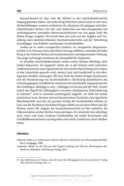 Bild der Seite - 260 - in Mythen in deutschsprachigen Geschichtsschulbüchern - Von Marathon bis zum Élyseée-Vertrag