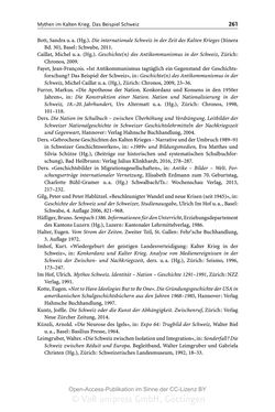 Image of the Page - 261 - in Mythen in deutschsprachigen Geschichtsschulbüchern - Von Marathon bis zum Élyseée-Vertrag
