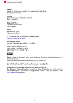 Image of the Page - (000004) - in Nachhaltige Logistik - Logistik Werkstatt Graz