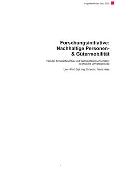 Bild der Seite - (000015) - in Nachhaltige Logistik - Logistik Werkstatt Graz