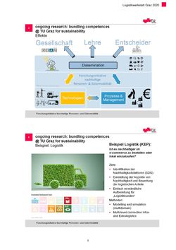 Bild der Seite - 5 - in Nachhaltige Logistik - Logistik Werkstatt Graz