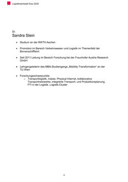 Bild der Seite - 10 - in Nachhaltige Logistik - Logistik Werkstatt Graz