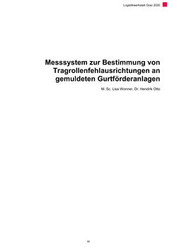 Image of the Page - 65 - in Nachhaltige Logistik - Logistik Werkstatt Graz