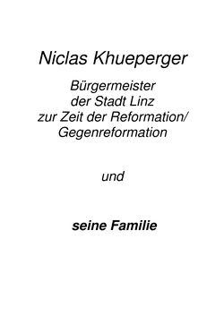 Bild der Seite - (000001) - in Niclas Khueperger - (1531 bis 1597)