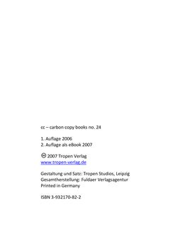 Image of the Page - (000003) - in No Copy - Die Welt der digitalen  Raubkopie