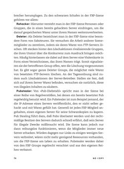 Image of the Page - 74 - in No Copy - Die Welt der digitalen  Raubkopie