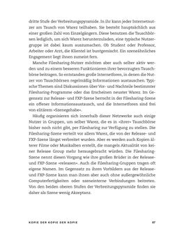 Image of the Page - 87 - in No Copy - Die Welt der digitalen  Raubkopie