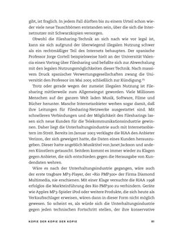 Image of the Page - 91 - in No Copy - Die Welt der digitalen  Raubkopie