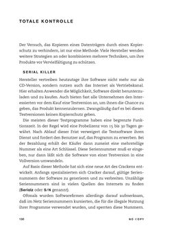 Bild der Seite - 130 - in No Copy - Die Welt der digitalen  Raubkopie