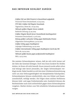 Image of the Page - 201 - in No Copy - Die Welt der digitalen  Raubkopie
