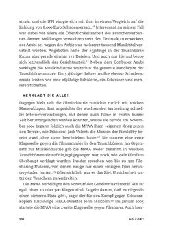 Image of the Page - 206 - in No Copy - Die Welt der digitalen  Raubkopie