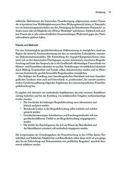 Image of the Page - 11 - in biografiA. - Lexikon österreichischer Frauen, Volume 1, A – H