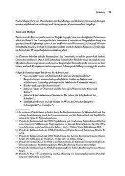 Image of the Page - 13 - in biografiA. - Lexikon österreichischer Frauen, Volume 1, A – H
