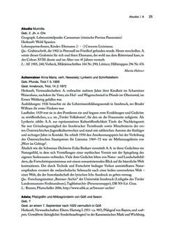 Image of the Page - 25 - in biografiA. - Lexikon österreichischer Frauen, Volume 1, A – H