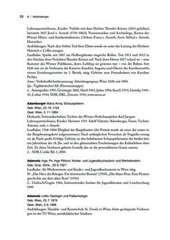 Image of the Page - 28 - in biografiA. - Lexikon österreichischer Frauen, Volume 1, A – H