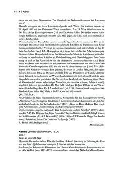 Bild der Seite - 44 - in biografiA. - Lexikon österreichischer Frauen, Band 1, A – H