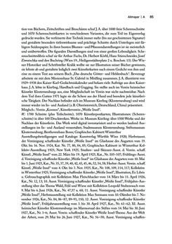 Image of the Page - 85 - in biografiA. - Lexikon österreichischer Frauen, Volume 1, A – H