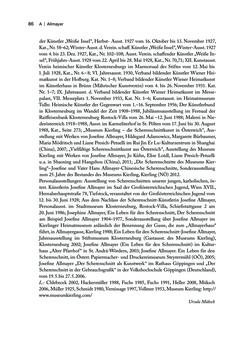 Image of the Page - 86 - in biografiA. - Lexikon österreichischer Frauen, Volume 1, A – H
