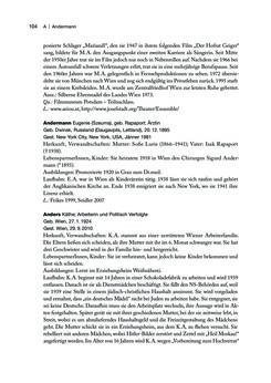 Bild der Seite - 104 - in biografiA. - Lexikon österreichischer Frauen, Band 1, A – H