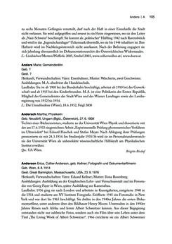 Image of the Page - 105 - in biografiA. - Lexikon österreichischer Frauen, Volume 1, A – H