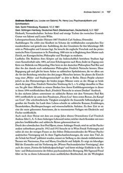 Image of the Page - 107 - in biografiA. - Lexikon österreichischer Frauen, Volume 1, A – H