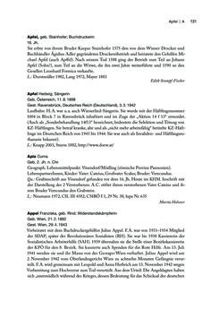 Image of the Page - 131 - in biografiA. - Lexikon österreichischer Frauen, Volume 1, A – H