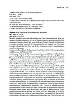 Image of the Page - 143 - in biografiA. - Lexikon österreichischer Frauen, Volume 1, A – H